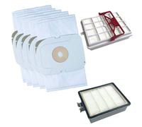 10 Bolsa de Aspiradora Incl. Juego de Filtros Apto Para para Lux Intelligence