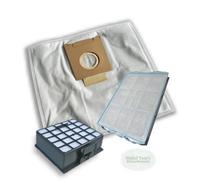 10 Bolsa + Hepa + Filtro Apto Para F Siemens Synchropower 1800W, VS06G1800, 1802