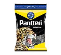 10 bolsas de 180 g de Fazer Pantteri Original - Regaliz Salado - Salmiak - Salmiakki - Gomas de vino - Caramelos - Dulces