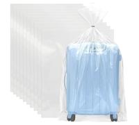10 bolsas de almacenamiento extra grandes de plástico transparente: bolsas de almacenamiento de 100 x 150 cm, 227 l, gigante bolsa de almacenamiento para juguetes de peluche grandes, equipaje, ropa,
