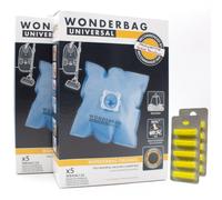 10 Bolsas de Aspiradora + 10 Fragancias Compatible con Moulinex Boogy - CEG253(0), Boogy - CEGA4B, Boogy - CEGA51(0), Boogy - CEGA52(0) | 10 Bolsas, Refrescador de Aire, Accesorios, Repuestos