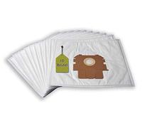 10 bolsas de aspiradora compatibles con TORNADO Slalom - Serie, 10 bolsas para el polvo + 2 microfiltros + 2 filtros de motor compatibles con bolsas Swirl E/P44