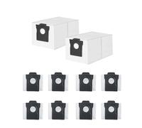 10 bolsas de aspiradora para Roborock Q Revo/Qrevo Pro/QrevoMaxV/Qrevo Curv/s8 MaxVUltra/S8Max Ultra/Qrevo Edge/Qrevo S/Qrevo Plus/QreVo Master/Orevo Slim, paquete de 10 D