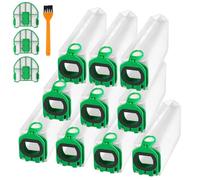 10 Bolsas de Aspiradora para Vorwerk Kobold VB100 VB 100 FP100 FP 100, Bolsas Epuesto Para Bolsas Aspiradora Inalámbrica Kobold FP100 FP 100 Con 3 Filtros Protección