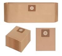 10 bolsas de filtro de papel para Bosch AdvancedVac 20 2609256F33