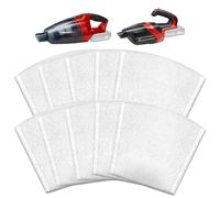 10 bolsas de filtro, filtro de repuesto para aspiradora de mano, compatible con Ein-hell Power X-Change TE-VC 18 Li-Solo & TE-HV 18/06 Li-Solo Aspiradora de mano inalámbrica