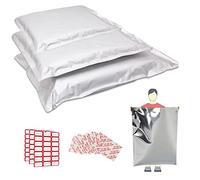 10 bolsas de Mylar extragrandes para granos de arroz, frijoles y almacenamiento de alimentos de emergencia, varios tamaños, bolsas de sellado térmico al vacío para conservación a largo plazo (40 x 60