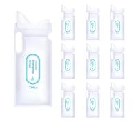 10 bolsas de orina de camping de 700 ml, bolsa de emergencia para coche, bolsa de vómitos portátil para viajes autónomos, mareos, unisex para atascos, camping, vómitos.