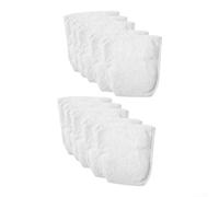 10 bolsas de polvo para aspiradoras DCL182, CL102, CL104, CL106 y CL107 | Piezas de repuesto de tela no tejida multicapa para interceptación de partículas finas y potencia de succión estable para