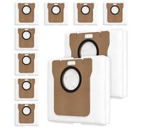 10 bolsas de polvo para Xiaomi X10+ / X20+, X20 Pro/Max, para Dreame L20 | L10/L10s Pro/L50 Pro Ultra, L20 Ultra/X40/X50 Ultra Complete Aspiradora, S10, S10 Pro, S20, S20 Pro, 3L de gran capacidad