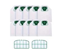 10 Bolsas De Repuesto For Aspiradora Kobold VK200 FP200.