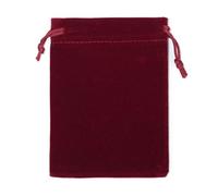 10 bolsas de terciopelo de almacenamiento de 11 colores para cuentas, té, caramelos, joyas, bolsas de regalo de Navidad (rojo vino, 29,5 x 39,5 cm)