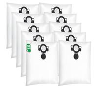 10 bolsas de vacío compatibles con Nilfisk Alto Aero 20/21/25/26/31/VL200, compatibles con bolsas MAKITA VC2010L/VC2511L/VC2512L/VC3011L