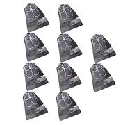 10 Bolsas de Viaje para Zapatos Cordón, No Tejido, Gran Capacidad | Zapatillas Deportivas y Sandalias, Organización Portátil en Maleta, para Separar Calzado y Ropa