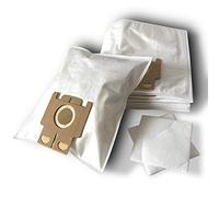 10 bolsas para aspiradora Miele S 144, bolsa para el polvo bolsas (+ 2 filtros - nv604)