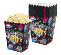 10 bolsas retro para regalos de fiesta Regreso a los años 80 Bolsas de golosinas y dulces hip hop para fiestas de cumpleaños con temática disco de los años 80