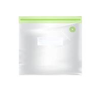 10 bolsas reutilizables Aura Fresh para envasar alimentos al vacío, Tamaño XS (22x21cm), cierre zip