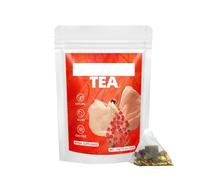 10 Bolsitas De Té Mezcla De Hierbas Naturales De 8 Ingredientes For Mujeres Té For El Control Corporal Con Azúcar Moreno, Rosa, Azufaifa, For Vitalidad, Brillo Y Equilibrio(1pcs)
