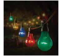 10 Bombilla bajo Voltaje Festón Luces, Multicolor - LT181008M