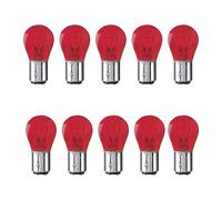 10 Bombillas Freno Y Luz Trasera 12V 21W HELLA para entre Otros Ford C-Max