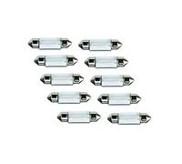 10 bombillas halógena C5W festón 36 mm 5 W 12 V, interior de automóviles, luz de matrícula de Kummert Business