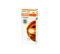 10 Bombillas OSRAM, 12 V 5 W W2.1 x 9.5d, luz trasera para matrícula e intermitente