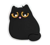 10 bonitos imanes de nevera de gato negro, regalo de San Valentín para amantes de los gatos, calcomanías magnéticas para refrigerador, accesorios de decoración para niñas, bolsos, ropa, accesorios de