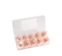 10 boquillas láser de soldadura una o dos capas, calibre H15, diámetro 32 mm, 0,8-6, for máquina CNC corte fibra Boquilla de Corte por Láser(3.0mm,Double Chrome Layers)