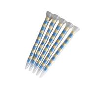 10 boquillas mezcladoras estáticas GSM9-14 | Tubos de mezcla de plástico for pegamento AB/epoxi | Dispensador de adhesivo industrial