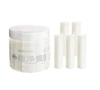 10 borradores triangulares de con, White LARGE