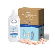 10 botellas de limpiador de suelos de 500 ml por botella, sabor naranja, solución de limpieza de suelos compatible con Tineco FLOOR ONE S5/S3/IFLOOR3/IFLOOR2/IFLOOR SERIES, apto para todas las