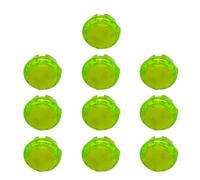 10 botones de arranque de juego de 24 mm/30 mm, controlador de interruptores de reinicio para máquinas de arcadas, fácil de usar para máquina