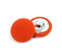 10 botones de metal hechos a mano, accesorios de bricolaje para decoración de ropa,Nacarat,25 mm