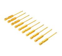 10 brocas de carburo superduro de 3 mm para azulejos de cerámica, mármol, vidrio y espejo con cabeza de lanza cruzada