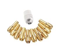 10 brocas de latón para herramienta giratoria de 0,5 a 3,2 mm y 4,3 mm
