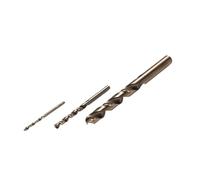 10 brocas helicoidales de cobalto HSS-CO M35 de 0,5 mm a 8,0 mm for acero inoxidable (0,5/1,5/2/2,5/3/4/4,5/5/5,5/6/6,5/7/8 mm)(4.5mm)