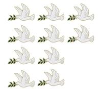 10 broches de seguridad con detalle de rama de árbol y paz con diseño elegante para trajes casuales, ropa profesional, joyería elegante