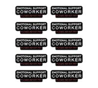 10 broches negros humorísticos para el lugar de trabajo, emociones, compañeros de trabajo, no mascotas, accesorio de aleación Zn, accesorio para profesionales, no mascotas, divertido pin