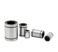 10 bujes lineales LM8, LM8UU, LM3UU, LM10UU, LM16UU, LM6UU, LM12UU, LM14UU de 8 mm, compatibles con varillas, rieles y ejes(Lm8uu)
