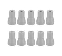 10 cabezales de repuesto de silicona para boquilla eyectora de saliva de boca, diseño de cambio rápido, puntas de succión de irrigador de silicona