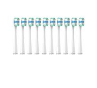 10 cabezales de repuesto for cepillo de dientes eléctrico Usmile, compatibles con boquillas de limpieza suaves DuPont Sonic Y1S/Y4/U1/U2/U3/P1/P4.(10PureMintGreen)
