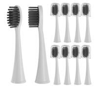 10 cabezales de repuesto for cepillo dientes eléctrico Burst for adultos, compatibles con S9, S1, S6, S8, S21, S26, S28, SG540 y SG860(WHITE 10pcs)