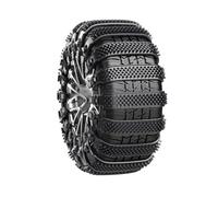 10 Cadenas Nieve Coche para Jaguar F-Pace（X761, Cadenas Nieve universales Neumáticos Coche Antideslizante Ajustable Cadena tracción Emergencia Coche,Black-Normal