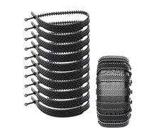 10 Cadenas Para Neumáticos Nieve - Cadenas Para Ruedas De Coche, Cadena De Seguridad Ajustables, Cadena De Cuerda Antideslizantes Reutilizables, Agarres De Tracción Para Camionetas, SUV Y Camionetas