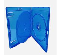 10 cajas Amaray para dos discos Blu-Ray, 14 mm