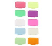 10 Cajas de Goma de Cera de Ortodoncia, Alivio del Sabor de los Dientes, Juego de Irritación de las Encías con Aroma de Frutas para el Alivio del Sabor de los Dientes