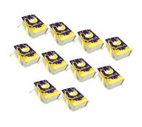 10 cajas para festivales Eid con forma de libro, caja de embalaje de chocolate para musulmanes, suministros de fiesta de celebración Hpoliday