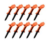 10 Camisetas de Golf Altas de Doble Capa, Soporte de Soporte de 3.15 Pulgadas, diseño de Cabeza Inclinada de 10°, Juego de Camiseta de marcadores de Altura de precisión, Reduce el de la Bola