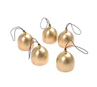 10 campanas pequeñas de cobre metal for Navidad, colgantes for árbol, decoración for fiestas, carillones viento, material bricolaje, accesorios for manualidades Para Casamento Navidad