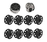 10 canillas negras de 25 mm for máquinas coser industriales, tamaño M (18034) y 2 cajas canilla (18045)